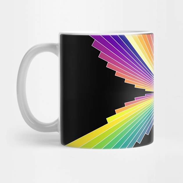 Aurora Butterfly | Flying Wings Bar Charts Black by aRtVerse